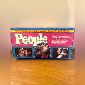VINTAGE PEOPLE magazine board game 1980s sealed game pieces